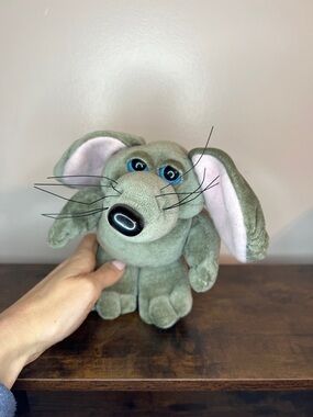 NWT vintage 1985 heart line snuggables cheesy the mouse plush toy